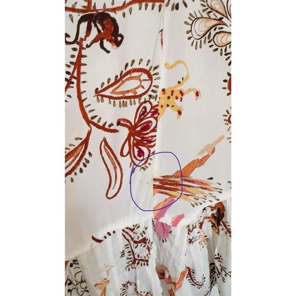 DOROTHEE SCHUMACHER silk TREE OF LIFE DRESS US4 - Picture 10 of 11